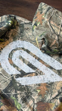 Load image into Gallery viewer, "WRECKED" VINTAGE CAMO SCRIPT LOGO HOODIE