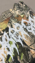 Load image into Gallery viewer, "WRECKED" VINTAGE CAMO SCRIPT LOGO HOODIE