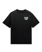 Load image into Gallery viewer, "CHROME HEART" BLACK PREMIUM HEAVYWEIGHT TEE