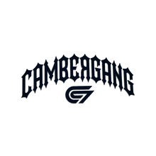 Load image into Gallery viewer, CAMBERGANG CLASSIC CURVED LOGO DECALS