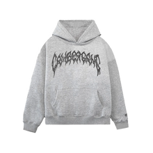 画像をギャラリービューアに読み込む, "DARK" HEATHER GREY ARCH LOGO HOODIE