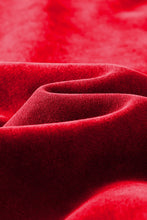 画像をギャラリービューアに読み込む, "CAMBERGANG" RED 3D Metallic Stone Washed/ Distressed Hoodie