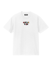 Load image into Gallery viewer, "VARSITY" WHITE PREMIUM HEAVYWEIGHT TEE