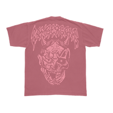 Load image into Gallery viewer, "ONI REAPER" Premium Washed Rose tee