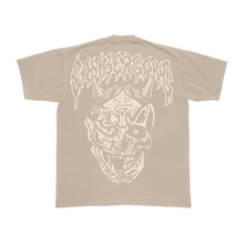 Load image into Gallery viewer, "ONI REAPER" Premium Washed Oatmeal tee