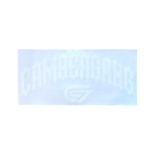 Load image into Gallery viewer, CAMBERGANG CLASSIC CURVED LOGO DECALS