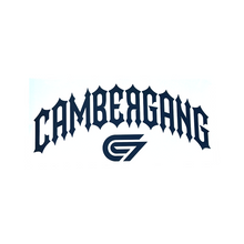 Load image into Gallery viewer, CAMBERGANG CLASSIC CURVED LOGO DECALS
