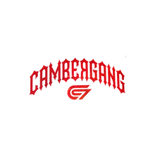 Load image into Gallery viewer, CAMBERGANG CLASSIC CURVED LOGO DECALS