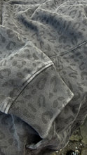 Load image into Gallery viewer, &quot;BLACKOUT&quot;  3D LEOPARD HOODIE
