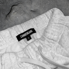 Load image into Gallery viewer, &quot;CAMBERGANG&quot; Light Heather Grey 3D Metallic Luxe Sweatpants

