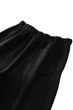 Load image into Gallery viewer, &quot;CAMBERGANG&quot; Black 3D Metallic Luxe Sweatpants
