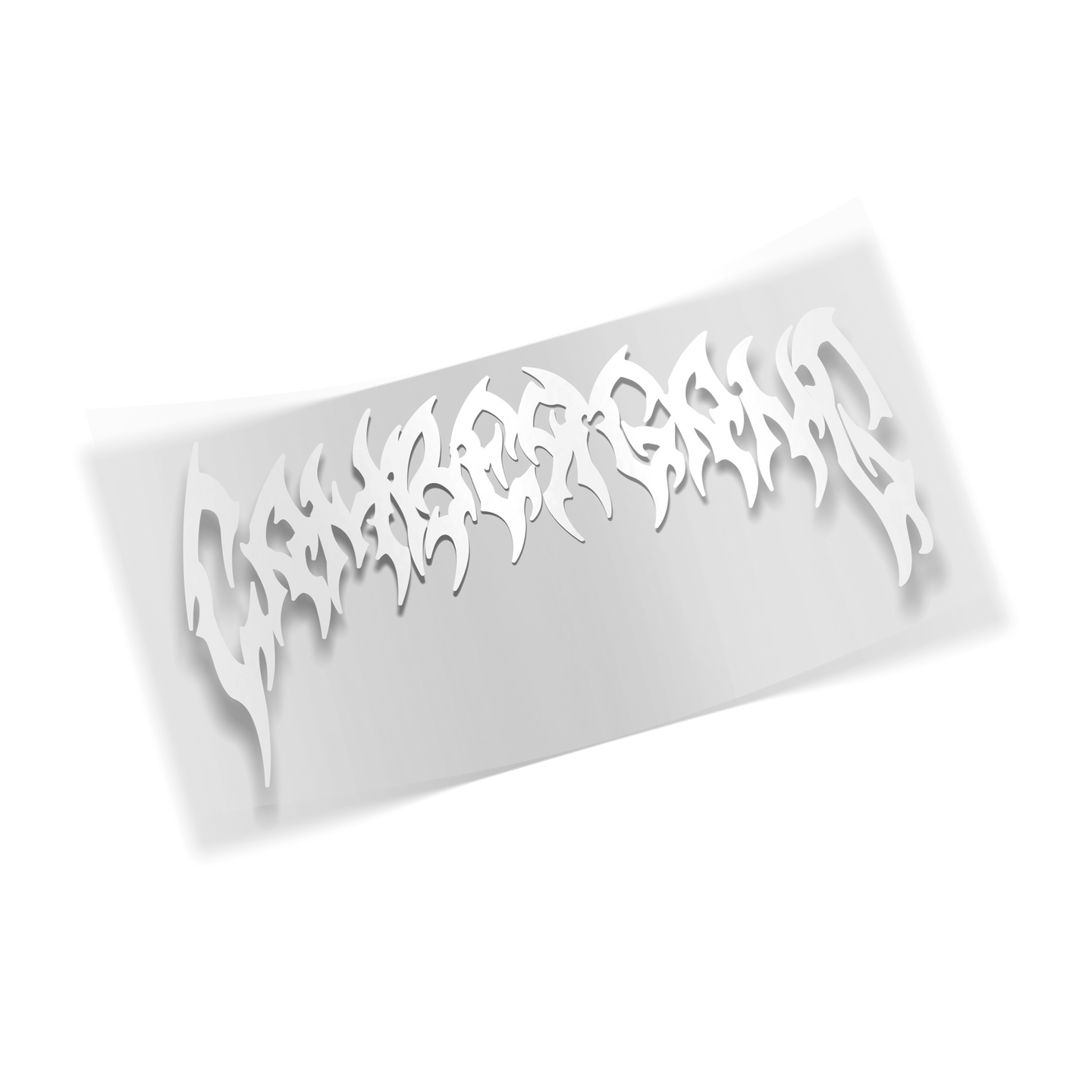 SCRIPT LOGO DECAL