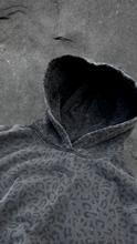 Load image into Gallery viewer, &quot;BLACKOUT&quot;  3D LEOPARD HOODIE
