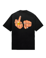 Load image into Gallery viewer, &quot;F*** YOU&quot; BLACK PREMIUM HEAVYWEIGHT TEE

