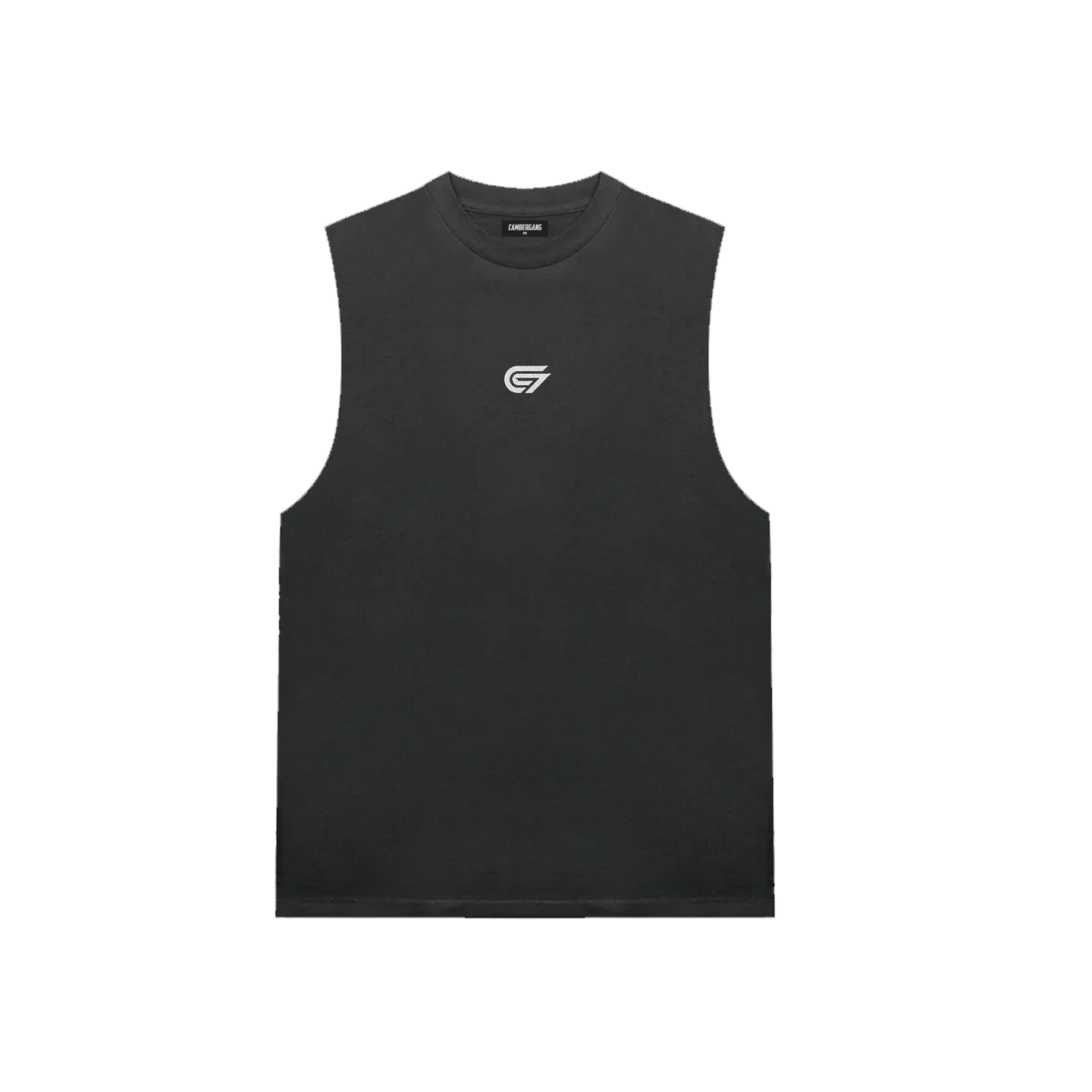 VINTAGE BLACK MUSCLE TEE